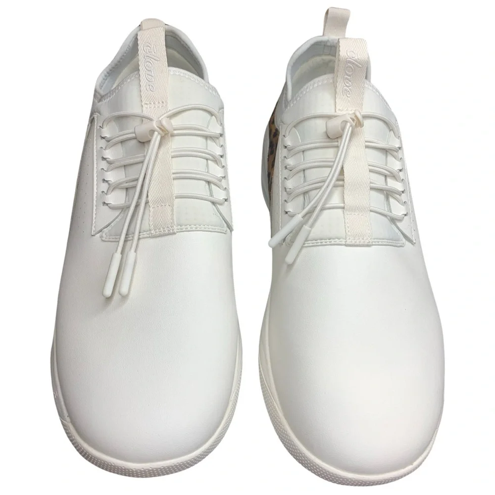 Clove Nurse Shoes Limited Edition Nursing Sneakers Animal Leopard Print Faux Fur - Picture 9 of 12